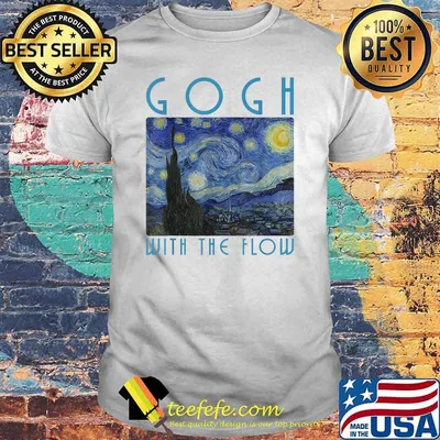 Vincent Van Gogh With The Flow T-Shirt
