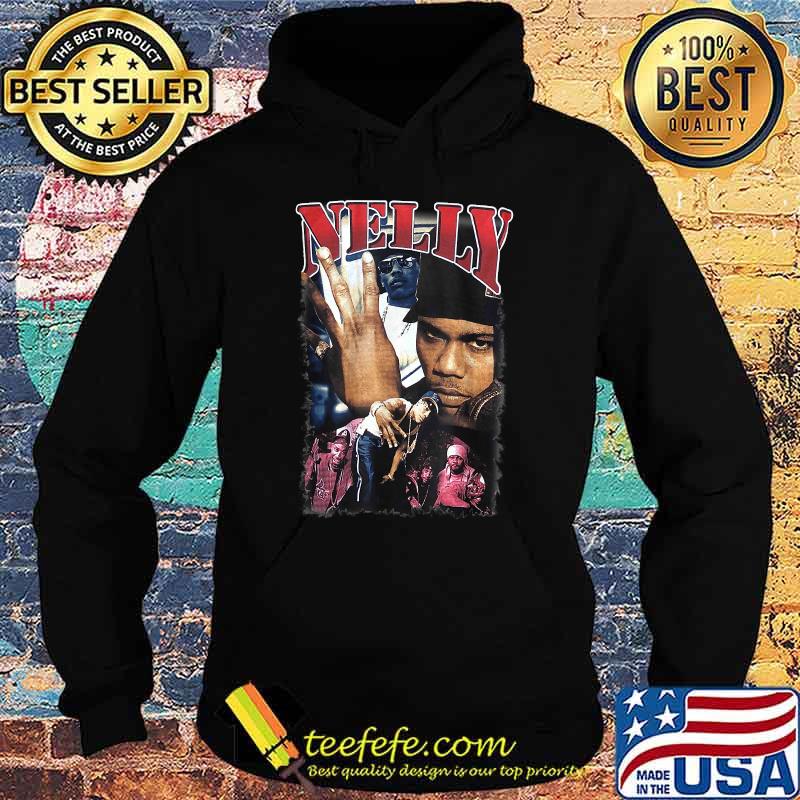 Vintage Nellys Rapper Art T-Shirt Hoodie Vintage Nellys Rapper Art T-Shirt Hoodie