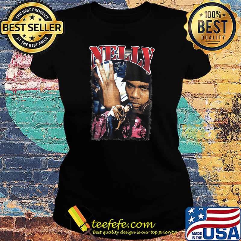Vintage Nellys Rapper Art T-Shirt Ladies tee Vintage Nellys Rapper Art T-Shirt Ladies tee