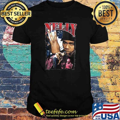 Vintage Nellys Rapper Art T-Shirt