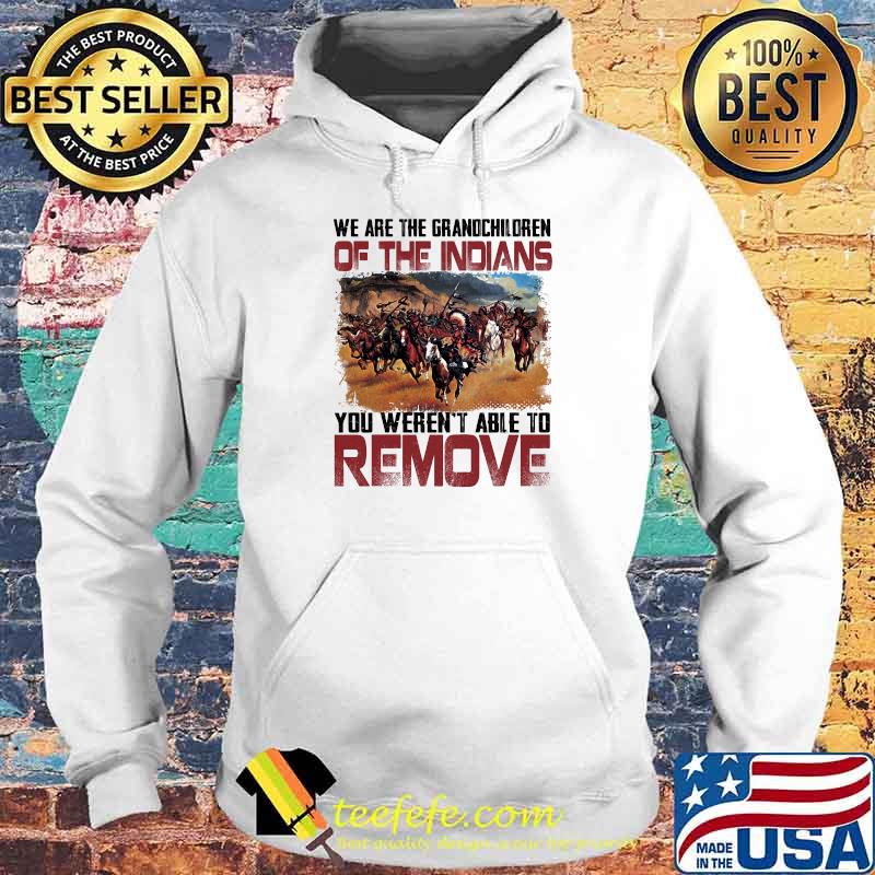 We are the grandchildren of the indians you werent able to remove Hoodie We are the grandchildren of the indians you werent able to remove Hoodie