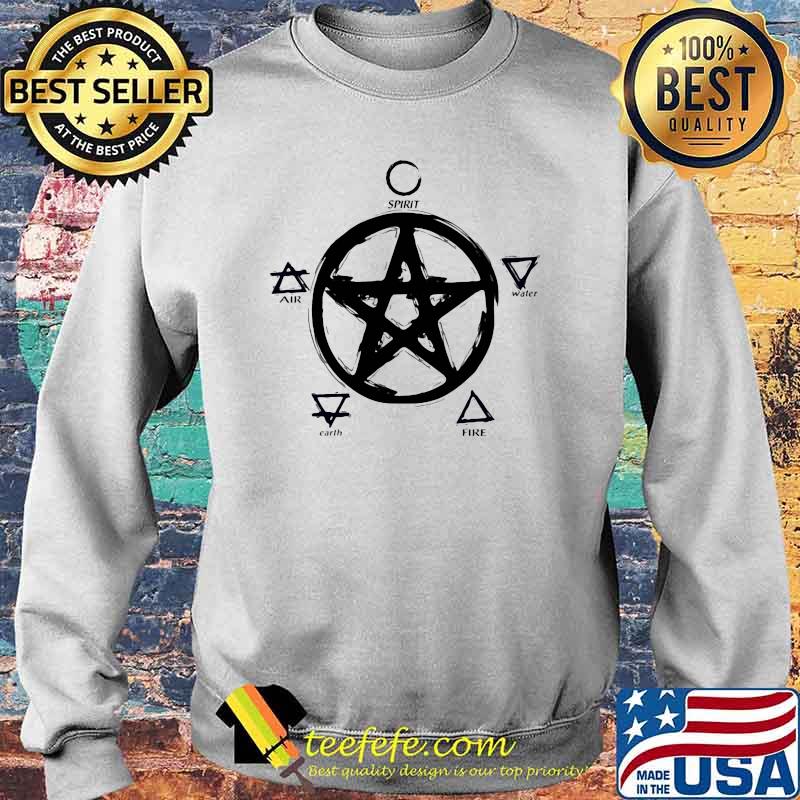Witch Pentacle Air Spirit Water Earth Fire Shirt Sweater Witch Pentacle Air Spirit Water Earth Fire Shirt Sweater