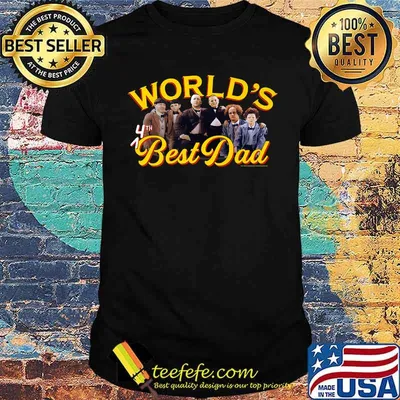 Worlds 4th Best Dad T-Shirt