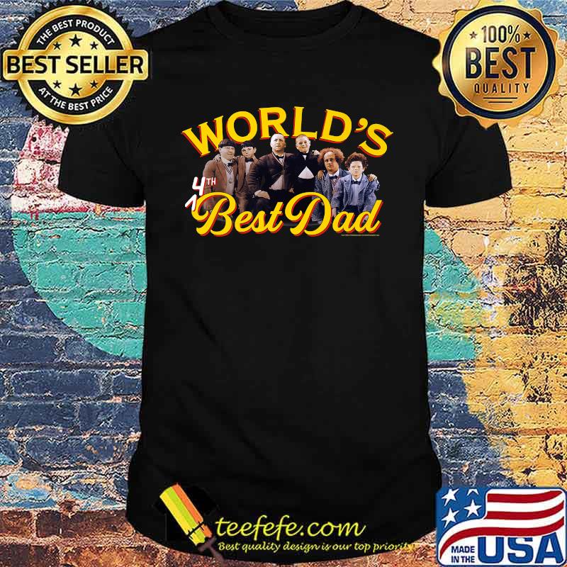 Worlds 4th Best Dad T-Shirt