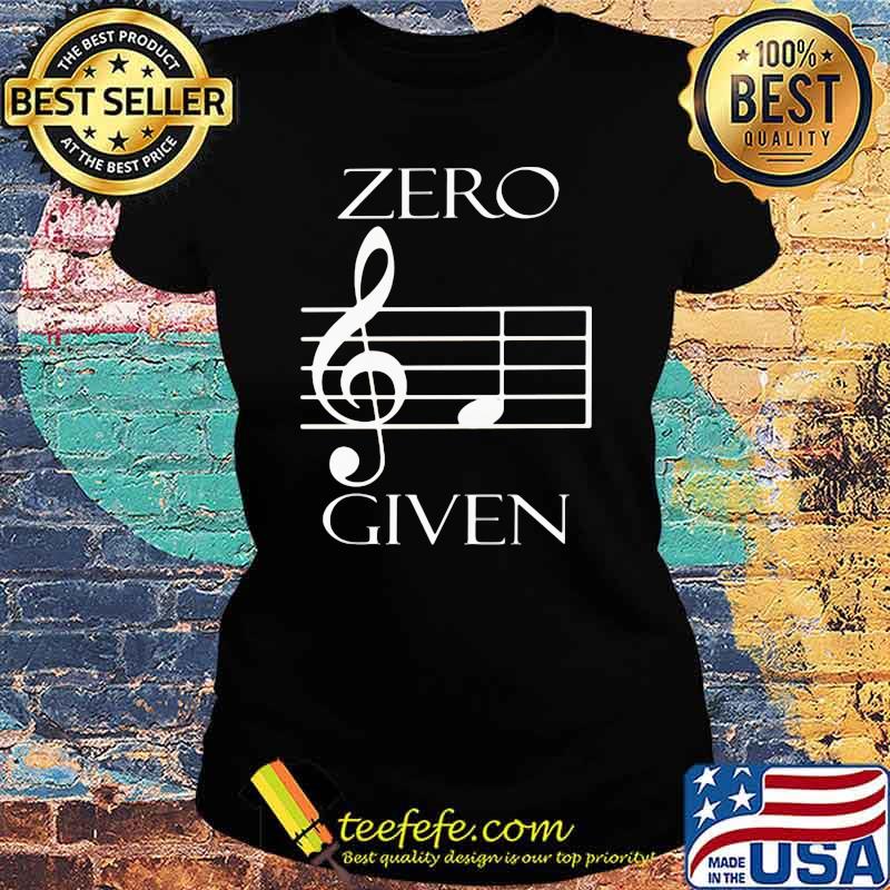 Zero F Given Music Shirt Ladies tee Zero F Given Music Shirt Ladies tee