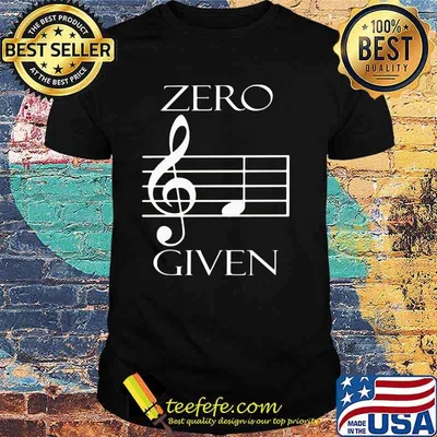 Zero F Given Music Shirt