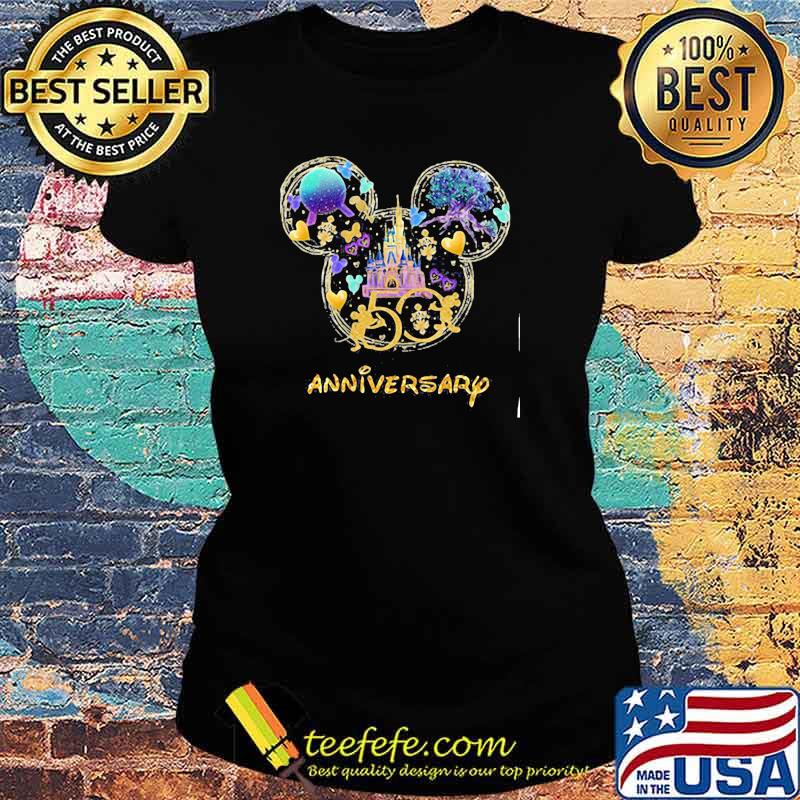 50 years anniversary disney Ladies tee 50 years anniversary disney Ladies tee