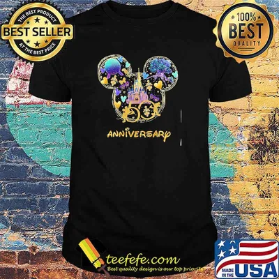 50 years anniversary disney shirt