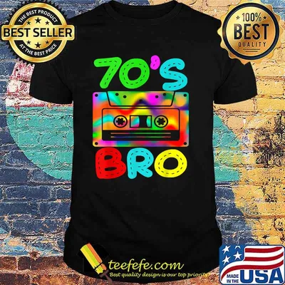 70's Bro Halloween Colorfuls T-Shirt