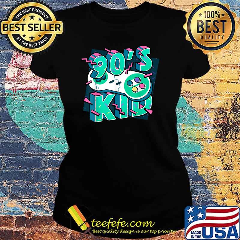 90's Kid Gaming Video Game T-Shirt Ladies tee 90's Kid Gaming Video Game T-Shirt Ladies tee