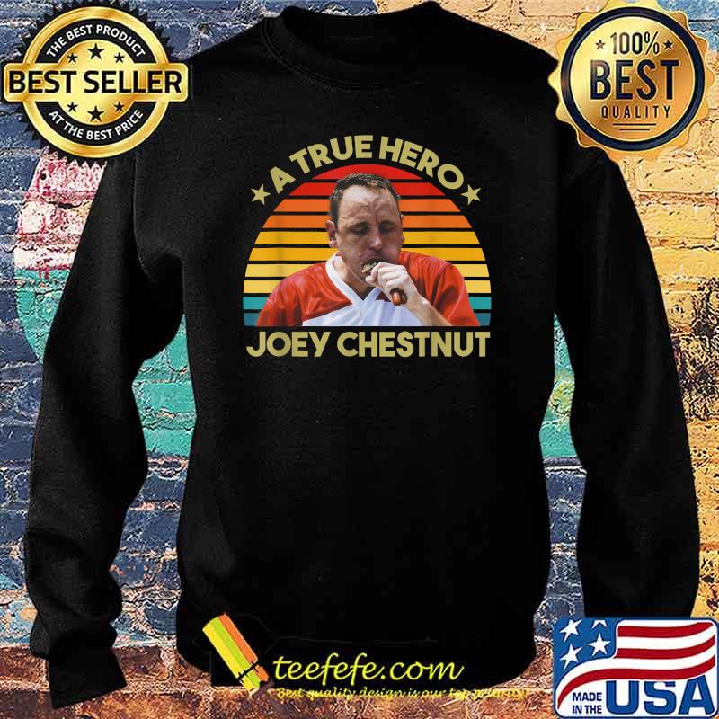 A true hero joey chestnut vintage Sweater A true hero joey chestnut vintage Sweater