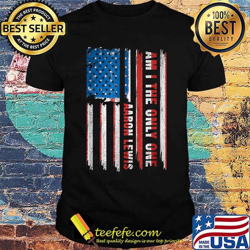 Aaron Lewis Am I The Only One American Flag T-Shirt