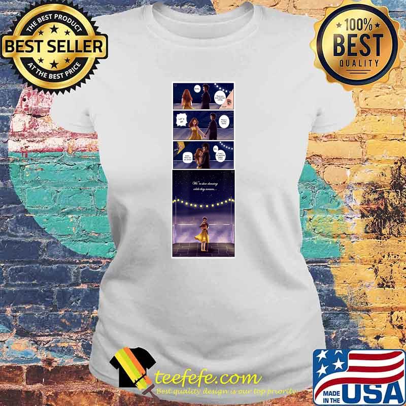 Aiden and Emilia Emden comic book T-Shirt Laides tee Aiden and Emilia Emden comic book T-Shirt Laides tee