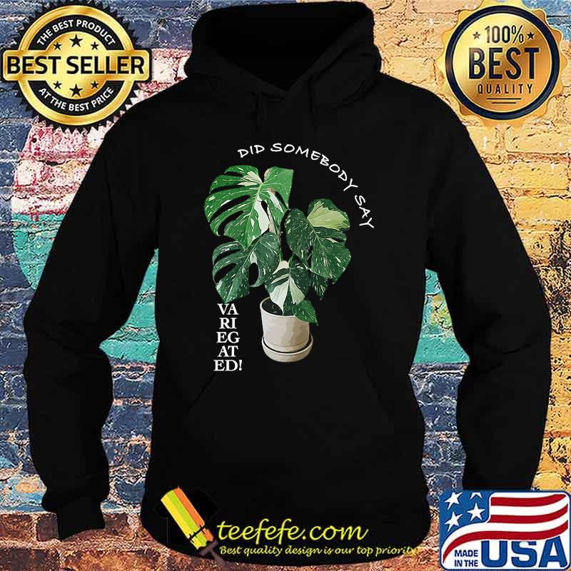 Albo Monstera Variegated Premium Shirt Hoodie Albo Monstera Variegated Premium Shirt Hoodie