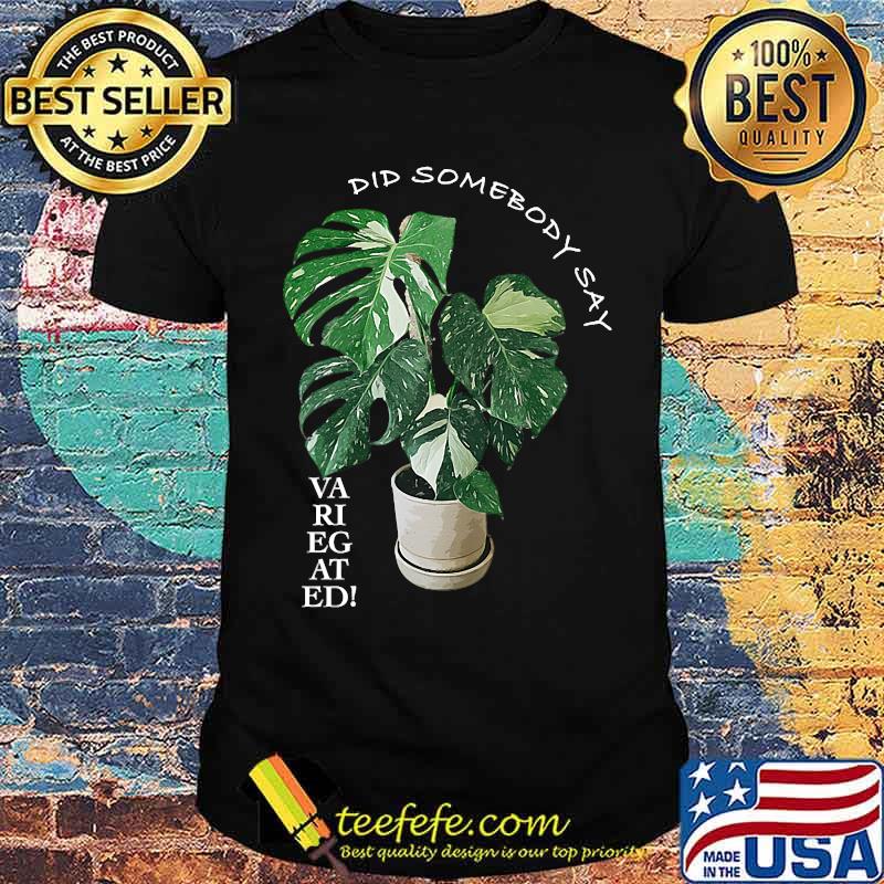 Albo Monstera Variegated Premium Shirt Albo Monstera Variegated Premium Shirt