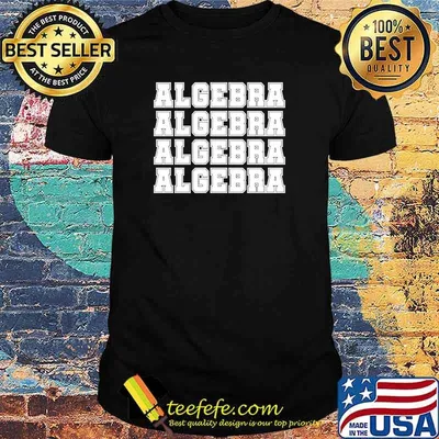 Algebra Math Teacher T-shirt