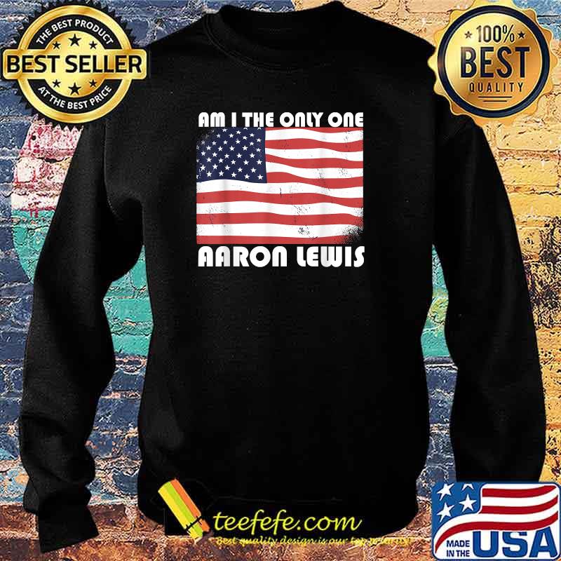 am i the only one arron lewis usa american flag s Sweater am i the only one arron lewis usa american flag s Sweater