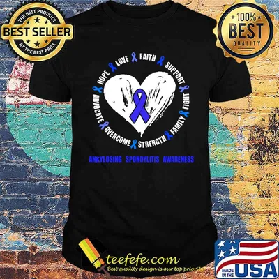 Ankylosing Spondylitis Awareness Pierre Shirt