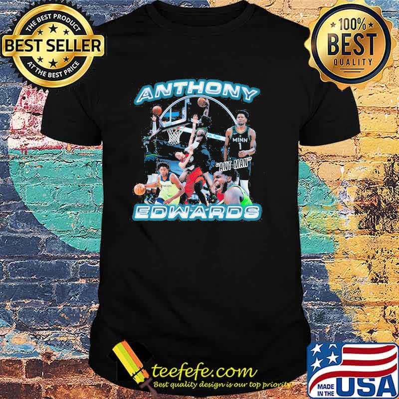 Anthony edwards minn ant man baseball shirt Anthony edwards minn ant man baseball shirt