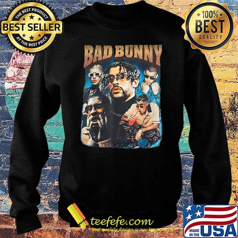 Bad Bunnys Printed Graphic Music T-Shirt Sweater Bad Bunnys Printed Graphic Music T-Shirt Sweater