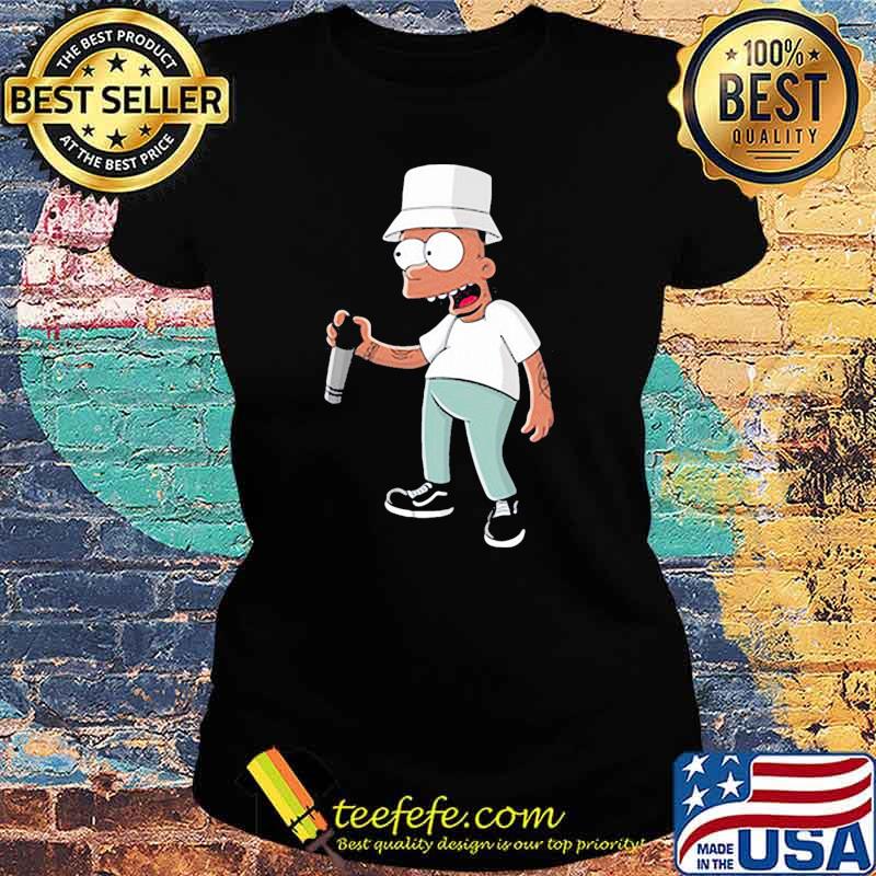 Bart the simpsons hiphop s Ladies tee Bart the simpsons hiphop s Ladies tee