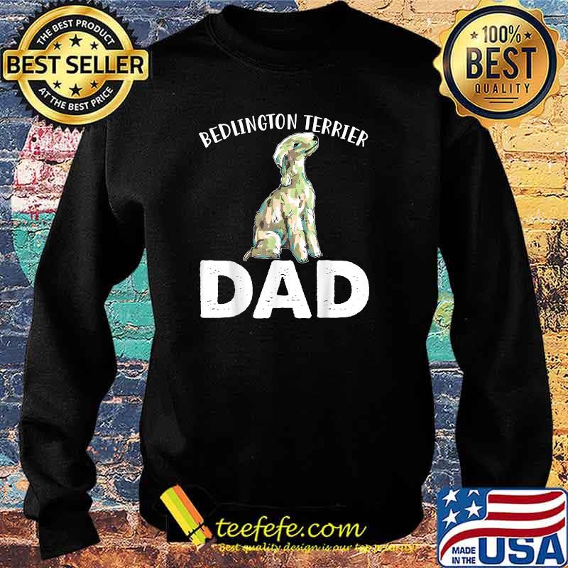 Bedlington Terrier Dad Unique Hand Drawn T-Shirt Sweater Bedlington Terrier Dad Unique Hand Drawn T-Shirt Sweater