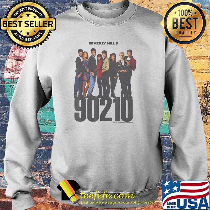 Beverly Hills 90210 Group Shot Cast Line Up T-Shirt Sweater Beverly Hills 90210 Group Shot Cast Line Up T-Shirt Sweater