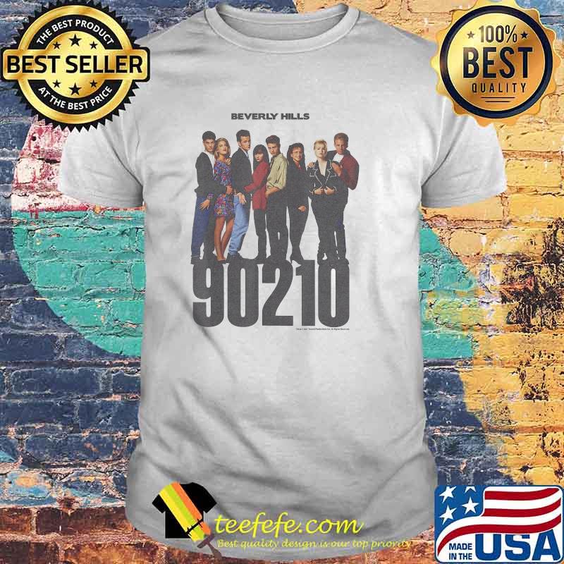 Beverly Hills 90210 Group Shot Cast Line Up T-Shirt Beverly Hills 90210 Group Shot Cast Line Up T-Shirt