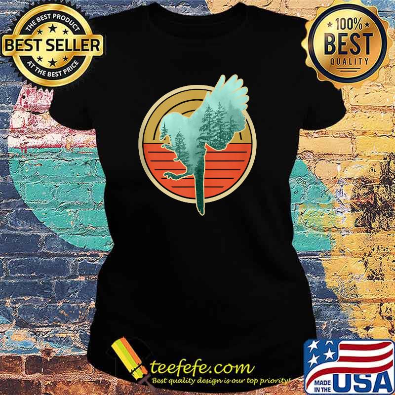 Bird Retro Vintage Wildlife Animal T-Shirt Ladies tee Bird Retro Vintage Wildlife Animal T-Shirt Ladies tee