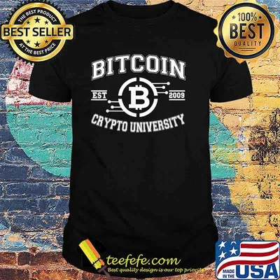 Bitcoin Crypto University To The Moon EST 2009 T-Shirt