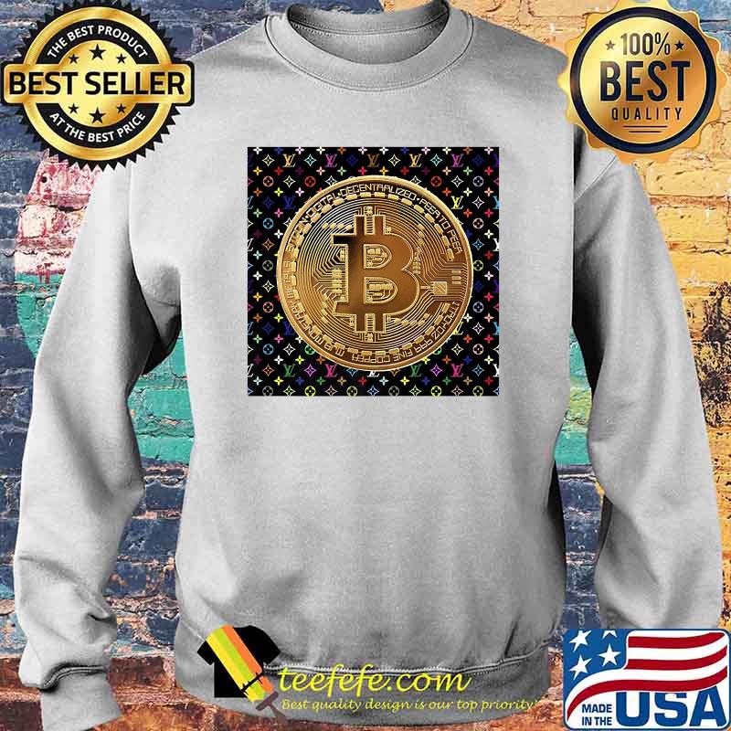 Bitcoin Rainbow Luxury T-Shirt Sweater Bitcoin Rainbow Luxury T-Shirt Sweater