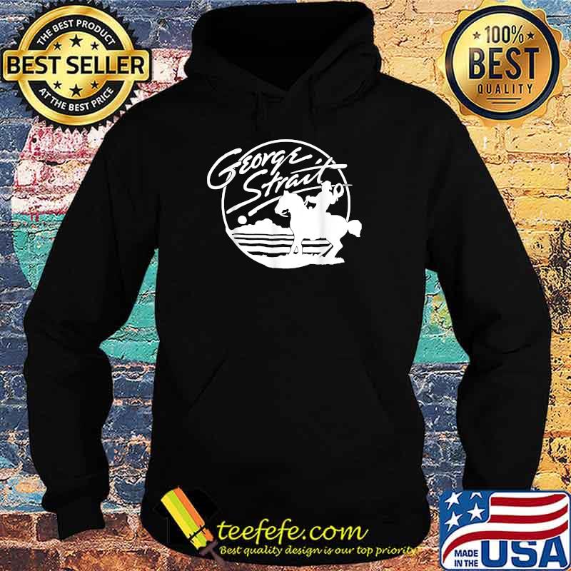 Black and White George Strait Music Outlaw T-Shirt Hoodie Black and White George Strait Music Outlaw T-Shirt Hoodie