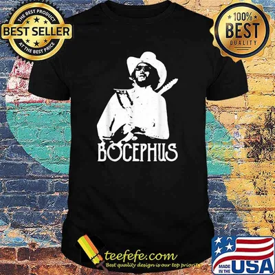 Bocephuss Hank Jr Art Williams Music T-Shirt