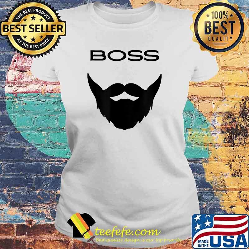 Boss Beard Art Apparel T-Shirt Laides tee Boss Beard Art Apparel T-Shirt Laides tee