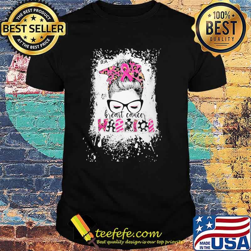 Breast Cancer Warrior Lepoard Shirt