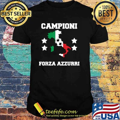Campion foiza azzurri soccer flag shirt