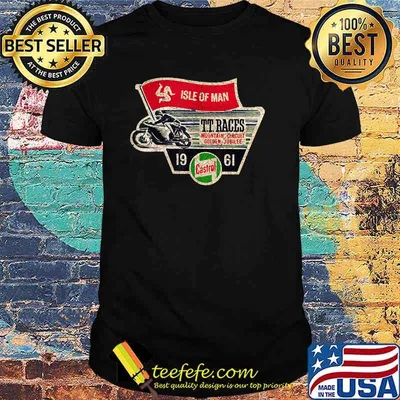 Castrols isle of man tt.races mountain circuit goloen jubilee 1961 T-Shirt