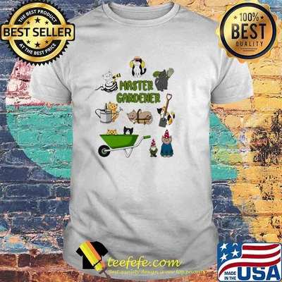 Cat Master Gardener Shirt