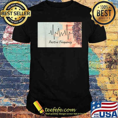 Chic Flower Graphic Positive Frequency Shirt