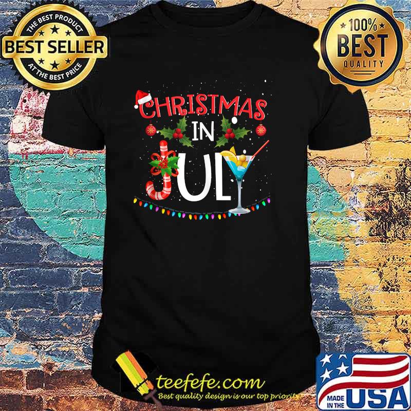 Christmas In July Summer Beach Vacation Shirt