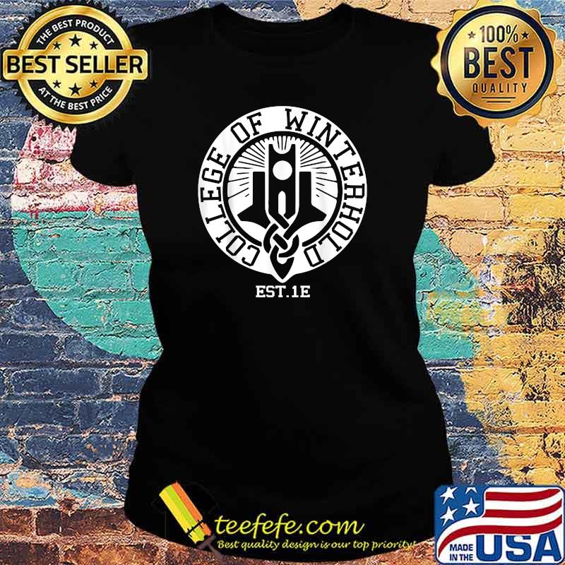 Colleges of Winterhold EST 1E T-Shirt Ladies tee Colleges of Winterhold EST 1E T-Shirt Ladies tee