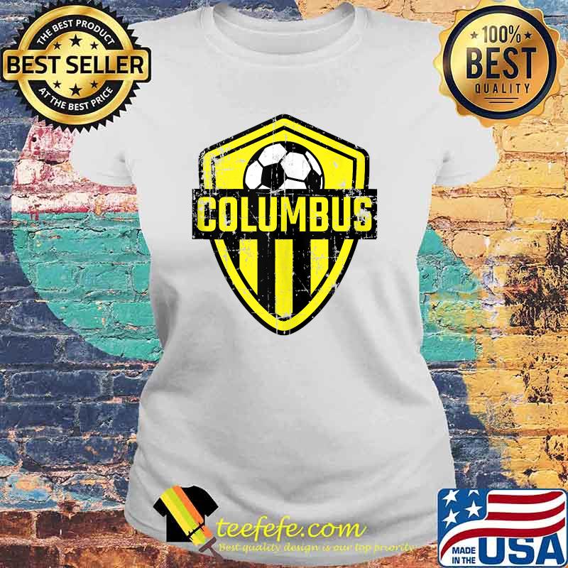 Columbus Soccer Jersey Style Team Fan Flag Ohio Crew 1996 Shirt Laides tee Columbus Soccer Jersey Style Team Fan Flag Ohio Crew 1996 Shirt Laides tee