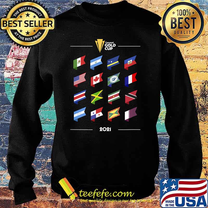 Concacaf Gold Cup Flag Shirt Sweater Concacaf Gold Cup Flag Shirt Sweater