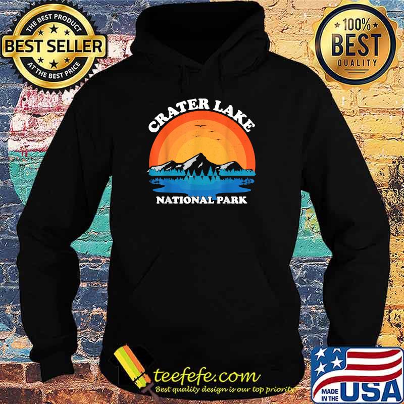 Crater Lake Vacation National Vintage Sunset Summer Park T-Shirt Hoodie Crater Lake Vacation National Vintage Sunset Summer Park T-Shirt Hoodie