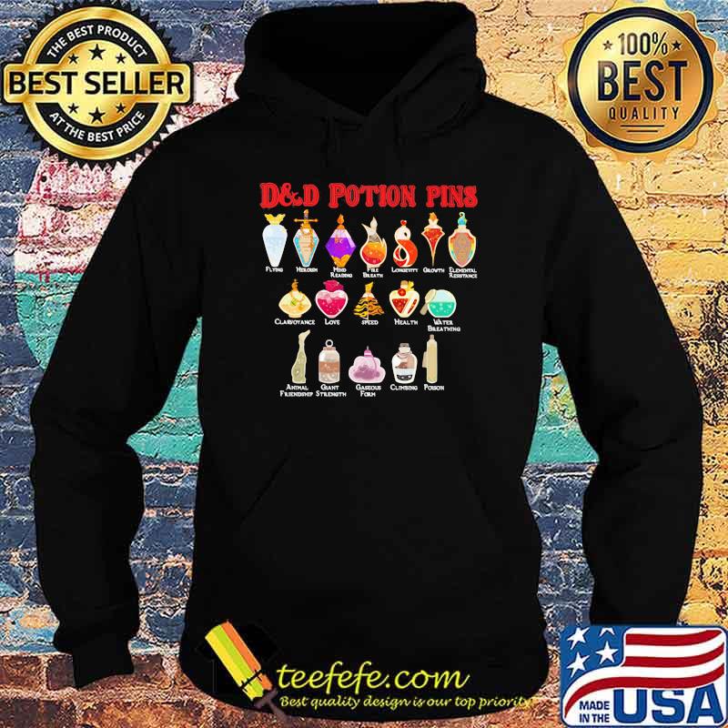 D And D Potion Pins Shirt Hoodie D And D Potion Pins Shirt Hoodie