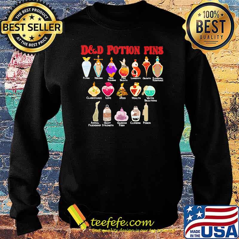 D&D Potion pins Sweater D&D Potion pins Sweater