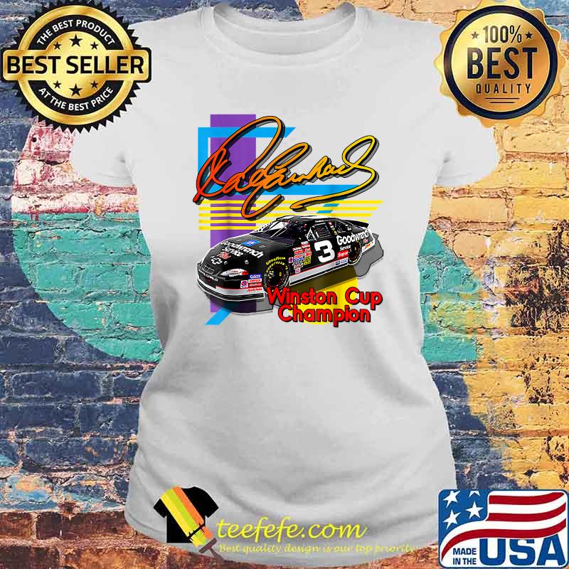 Dales Earnhardts Intimidator Winston Cup Champion T-Shirt Laides tee Dales Earnhardts Intimidator Winston Cup Champion T-Shirt Laides tee