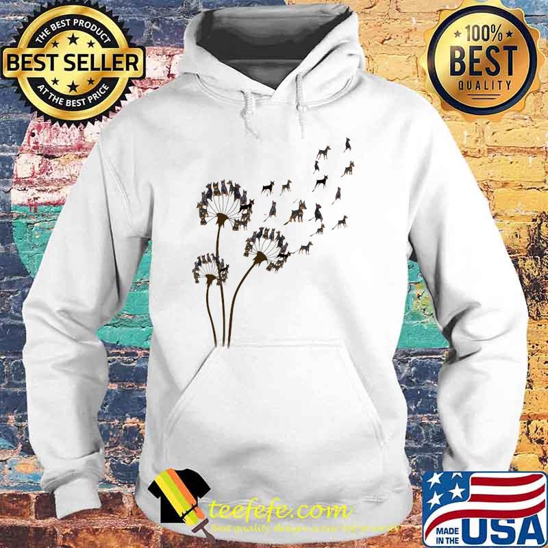 Dandelion Miniature Pinscher Flower Shirt Hoodie Dandelion Miniature Pinscher Flower Shirt Hoodie