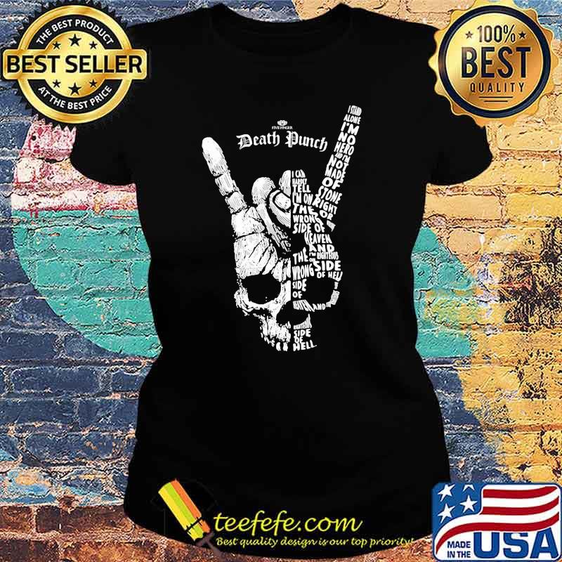 Death Punch Skull Shirt Ladies tee Death Punch Skull Shirt Ladies tee