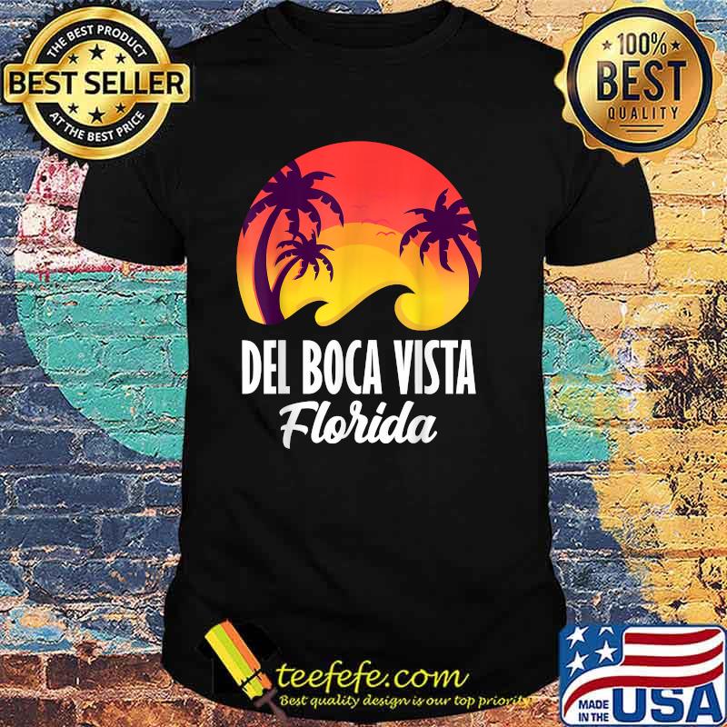 Del Boca Vista Florida Sunset Retirement Community T-Shirt
